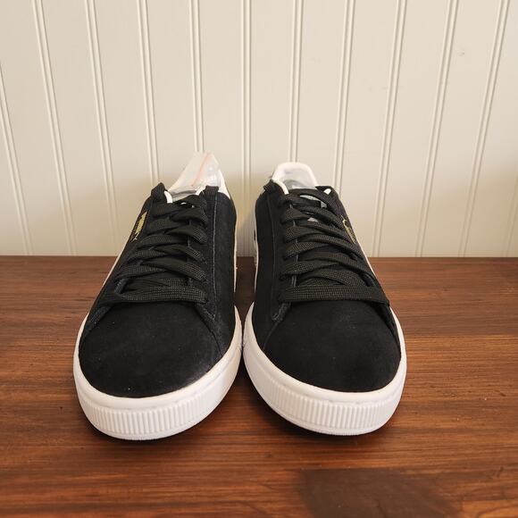Size 11 Men's PUMA Suede Classic XXI Black White (AA20) - Picture 3 of 12